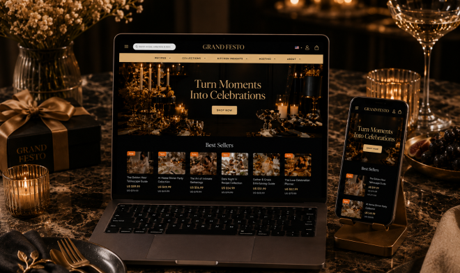 Hosting guides for showers, dinners & milestones