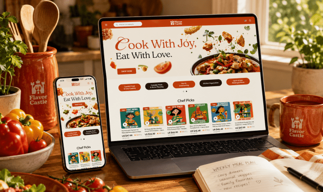 Recipe guides & meal plans for joyful home cooking