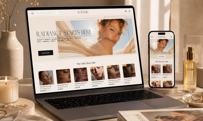Beauty guides for facial massage, oils & gentle care