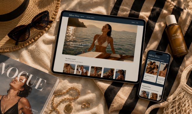 Coastal style guides for swimwear, beach & sun